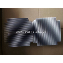 Aluminum Circular Case Heat Sink Aluminum Extrusion Service